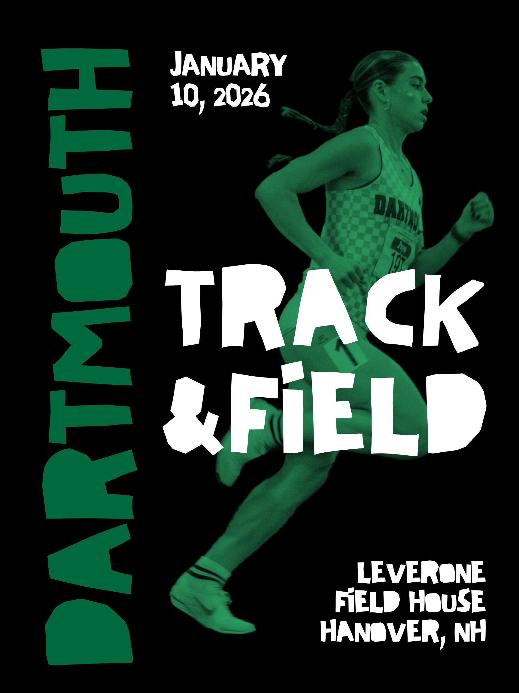 Dartmouth Track and Field poster