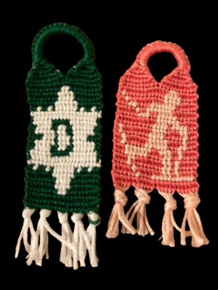 Finished keychains